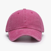 Load image into Gallery viewer, Retro Washed Cotton Baseball Caps Spring Summer Men Women Cotton Adjustable Casual Hat Hip Hop Streetwear Sun Hats
