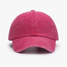 Load image into Gallery viewer, Retro Washed Cotton Baseball Caps Spring Summer Men Women Cotton Adjustable Casual Hat Hip Hop Streetwear Sun Hats
