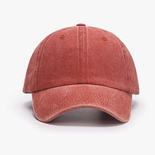 Load image into Gallery viewer, Retro Washed Cotton Baseball Caps Spring Summer Men Women Cotton Adjustable Casual Hat Hip Hop Streetwear Sun Hats
