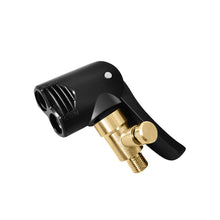 Load image into Gallery viewer, Car Tire Air Chuck Inflator Pump Valve Connector Car Tyre Wheel Valve Brass Clip-on Adapter for Inflatable Pump
