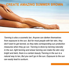 Load image into Gallery viewer, Summer Tanning Accelerator Cream Intensive Brown Boosting Beach Long Lasting Bronzing Sunless Repair Moisturizer Self Tanner Gel
