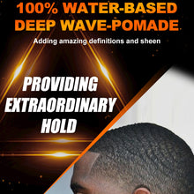 Load image into Gallery viewer, Hair Style Wave Control Pomade Black Men Strong Hold 360 Waves Layered Style Clay Wavy Grease Builder for Hair Silky Shine

