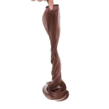 Load image into Gallery viewer, Colored Large Wave Long Curly Wig Ear Hanging Dye Hair Extensions Invisible High Temperature Silk Wig Patch
