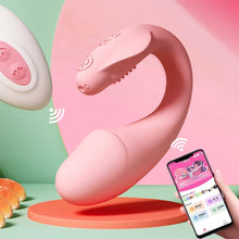 Load image into Gallery viewer, APP Controls The Stimulation Vibration Female Masturbation Flirtation Remote Control Invisible Wearable Jump Egg
