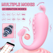 Load image into Gallery viewer, Charging APP Control Simulation Shark Jumping Egg Female Masturbation Device Masturbation Device Wearing G-spot Stimulation
