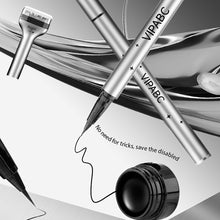 Load image into Gallery viewer, Simple Eyeliner Pen Waterproof and Non Dizzy Makeup Under Eyelash Seal Eyeliner Pen with Inkpad Eyeliner Liquid Pen Waterproof Eyeliner Pen

