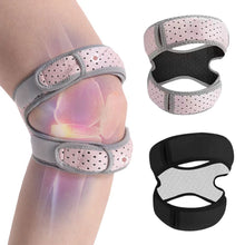Load image into Gallery viewer, Patellar Strap for Daily Exercise, Breathing, Professional Running and Sports Protective Gear, Men's and Women's Jump Rope Fitness Exercise Knee Protection Strap
