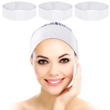 Load image into Gallery viewer, Disposable Hair Band Beauty Salon Skin Management Care Spa White Elastic Non-woven Fabric Hair Band
