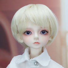 Load image into Gallery viewer, 1/3 BJD Dolls 22-23CM Head Circumference Short Hair High Temperature Fiber Soft Silk Doll Wig Multi-color Doll's Accessories
