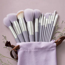 Load image into Gallery viewer, 13 PCS Makeup Brushes Set Eye Shadow Foundation Women Cosmetic Brush Eyeshadow Blush Beauty Soft Make Up Tools Bag
