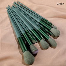 Load image into Gallery viewer, 13 PCS Makeup Brushes Set Eye Shadow Foundation Women Cosmetic Brush Eyeshadow Blush Beauty Soft Make Up Tools Bag
