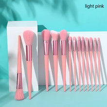 Load image into Gallery viewer, 13 PCS Makeup Brushes Set Eye Shadow Foundation Women Cosmetic Brush Eyeshadow Blush Beauty Soft Make Up Tools Bag
