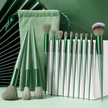 Load image into Gallery viewer, 13 PCS Makeup Brushes Set Eye Shadow Foundation Women Cosmetic Brush Eyeshadow Blush Beauty Soft Make Up Tools Bag
