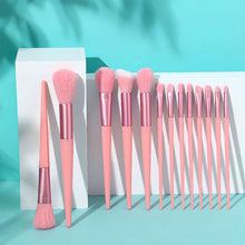 Load image into Gallery viewer, 13 PCS Makeup Brushes Set Eye Shadow Foundation Women Cosmetic Brush Eyeshadow Blush Beauty Soft Make Up Tools Bag
