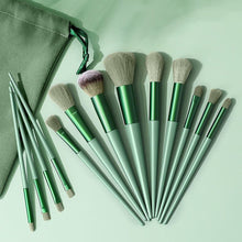 Load image into Gallery viewer, 13 PCS Makeup Brushes Set Eye Shadow Foundation Women Cosmetic Brush Eyeshadow Blush Beauty Soft Make Up Tools Bag
