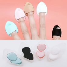 Load image into Gallery viewer, 20/10Pcs Powder Puff Mini Finger Small Air Cushion Powder Drops Concealer Magic Tool Makeup Small Powder Puff
