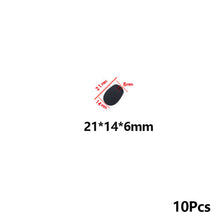Load image into Gallery viewer, 10Pcs Black Mic Protector Replacement Headset Foam Covers Windscreen Windshield Sponge Covers Microphone Cover for Meeting Mic
