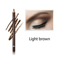 Load image into Gallery viewer, 12Pcs Waterproof Eyebrow Pencil Easy Color Natural Black Brown Eye Makeup Pen Cosmetic Beginner Practice Eyebrow Beauty Tools
