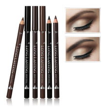 Load image into Gallery viewer, 12Pcs Waterproof Eyebrow Pencil Easy Color Natural Black Brown Eye Makeup Pen Cosmetic Beginner Practice Eyebrow Beauty Tools
