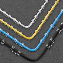 Load image into Gallery viewer, 20/5PCS USB Cable Organizer Clips Wire Winder Holder Earphone Mouse Cord Clip Protector Management Adhesive Hooks Desk Clamp

