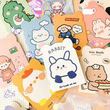 Load image into Gallery viewer, 20pcs Cartoon Cute Small Book Mini Pocket Notebook Portable Diary Note Children's Small Prize Booklet
