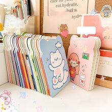 Load image into Gallery viewer, 20pcs Cartoon Cute Small Book Mini Pocket Notebook Portable Diary Note Children's Small Prize Booklet
