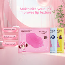 Load image into Gallery viewer, 5PCS Lemon Vitamin Essence Moisturizing Lip Mask Anti Crack Fade Lip Lines Lip Patch Soften Dead Skin Anti Chipping Gel Lip Mask

