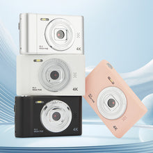 Load image into Gallery viewer, 4K 5000W Pixels Retro HD Camera Double Photography 8X Zoom Home Travel Portable Card Camera
