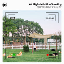 Load image into Gallery viewer, 4K 5000W Pixels Retro HD Camera Double Photography 8X Zoom Home Travel Portable Card Camera
