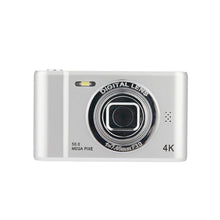 Load image into Gallery viewer, 4K 5000W Pixels Retro HD Camera Double Photography 8X Zoom Home Travel Portable Card Camera
