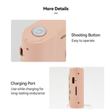 Load image into Gallery viewer, 4K 5000W Pixels Retro HD Camera Double Photography 8X Zoom Home Travel Portable Card Camera
