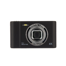 Load image into Gallery viewer, 4K 5000W Pixels Retro HD Camera Double Photography 8X Zoom Home Travel Portable Card Camera
