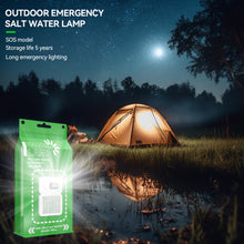 Load image into Gallery viewer, Portable Outdoor Emergency Saltwater Light No-Charge Adding Water To Light Camping Hiking Night Fishing SOS Lighting Equipment
