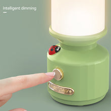 Load image into Gallery viewer, Portable Outdoor Camping Light With Ladybug Decorated LED USB Rechargeable Hanging Portable Ambiance Light

