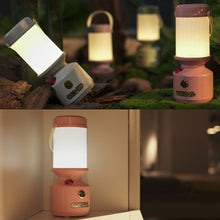Load image into Gallery viewer, Portable Outdoor Camping Light With Ladybug Decorated LED USB Rechargeable Hanging Portable Ambiance Light
