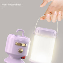 Load image into Gallery viewer, Portable Outdoor Camping Light With Ladybug Decorated LED USB Rechargeable Hanging Portable Ambiance Light
