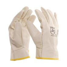 Load image into Gallery viewer, 1Pair Cowhide Electric Welding Protective Gloves Wear-Resistant Anti-Scald Industrial Protective Gloves

