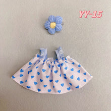 Load image into Gallery viewer, 20CM Cotton Doll Rompers Cartoon Plush Doll Replacement Outfit Playing House Accessories Mini Clothes
