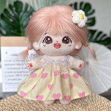 Load image into Gallery viewer, 20CM Cotton Doll Rompers Cartoon Plush Doll Replacement Outfit Playing House Accessories Mini Clothes
