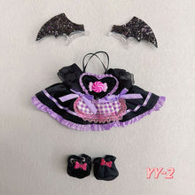 Load image into Gallery viewer, 20CM Cotton Doll Rompers Cartoon Plush Doll Replacement Outfit Playing House Accessories Mini Clothes
