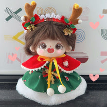 Load image into Gallery viewer, 20CM Cotton Doll Rompers Cartoon Plush Doll Replacement Outfit Lolita Dress Playing House Accessories Mini Clothes
