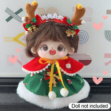 Load image into Gallery viewer, 20CM Cotton Doll Rompers Cartoon Plush Doll Replacement Outfit Lolita Dress Playing House Accessories Mini Clothes
