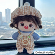 Load image into Gallery viewer, 20CM Cotton Doll Rompers Cartoon Plush Doll Replacement Outfit Lolita Dress Playing House Accessories Mini Clothes
