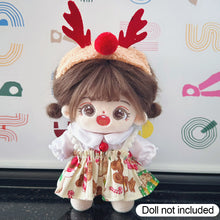 Load image into Gallery viewer, 20CM Cotton Doll Rompers Cartoon Plush Doll Replacement Outfit Lolita Dress Playing House Accessories Mini Clothes
