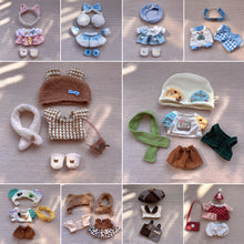 Load image into Gallery viewer, 20CM Cotton Doll Rompers Cartoon Plush Doll Replacement Outfit Dress Playing House Accessories Mini Clothes
