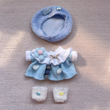 Load image into Gallery viewer, 20CM Cotton Doll Rompers Cartoon Plush Doll Replacement Outfit Dress Playing House Accessories Mini Clothes
