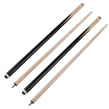 Load image into Gallery viewer, 1PC 145CM 1/2 Split Club 12MM Head Snooker Nine-Ball White Wood Cue Stick Billiard Supplies
