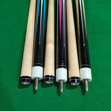 Load image into Gallery viewer, 1PC 145CM 13MM Big Head Fancy Nine Billiard Cue 1/2 Split Birch Cue Stick Billiards Accessories
