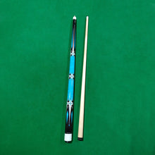 Load image into Gallery viewer, 1PC 145CM 13MM Big Head Fancy Nine Billiard Cue 1/2 Split Birch Cue Stick Billiards Accessories
