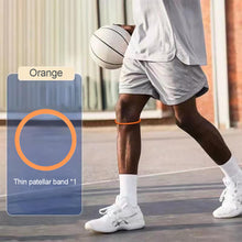 Load image into Gallery viewer, Basketball Knee Strap Increase Pressure Shock Absorption Stabilizes Patella Thin Patellar Band Knee Joint Protective Fixation Ring
